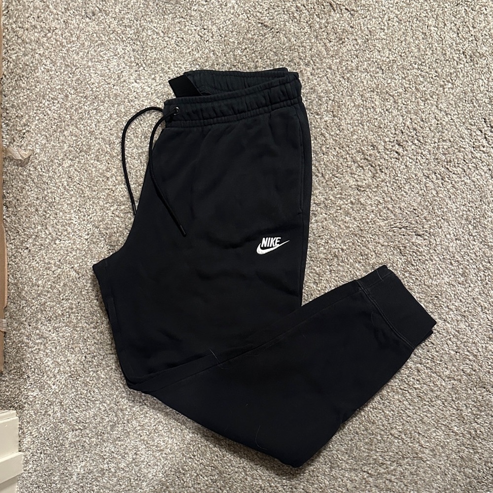 Nike Black Sweatpants with Logo